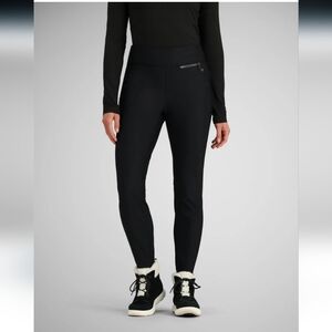 NWT OBERMEYER JINKS ITB SOFTSHELL PANT BLACK SZ 18